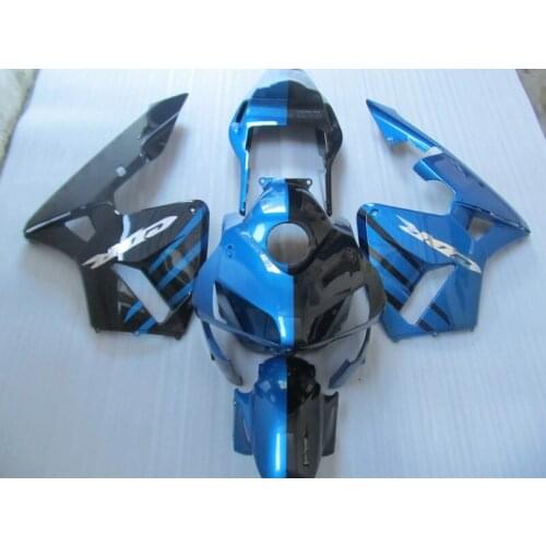 Injection mold bodywork fairing kit for Honda CBR600RR 03 04 blue black ABS plastic fairings set CBR 600RR 2003 2004 CF32