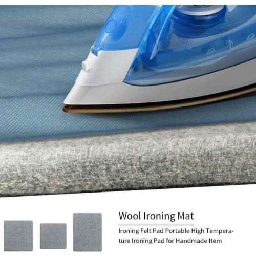 Hot Sales New Zealand Wool Pressing Mat Easy Press Ironing Pad Ironing Felt Pad Portable High Temperature Resistance Ironing Pad