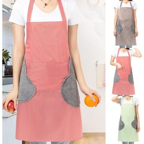 Kitchen Aprons For Women Men Household Aprons For Kitchen Wipeable Waterproof Oil-Proof Tablier Cuisine Femme Baking Accessories