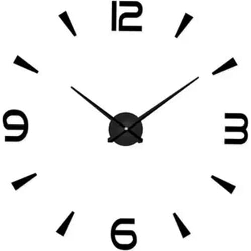 Quartz Clock Movement Mechanism Gold Hands Diy Wall Clock 3D Luxury Large Decorative Wall Clocks Industrial Watch Home Decor B14