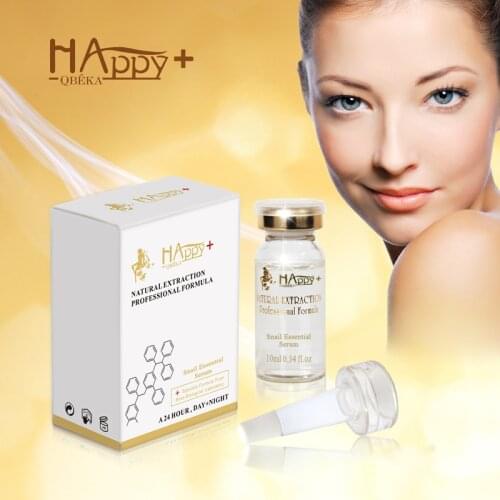 2PCS Natural Snail Serum Facial Hyaluronic Acid Vitamin C Essence Face Cream Skin Care Moisturizing Whitening Acne Treatment