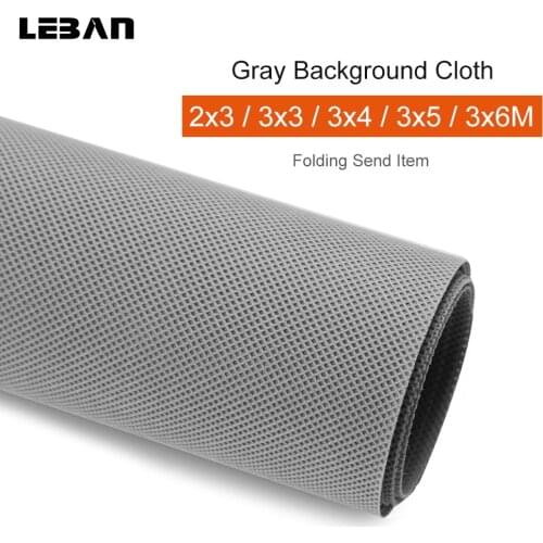 Non-woven Chroma Gray Background 2x3m 3x3m 3x4m 3x5m 3x6m for Studio Photo Photography Backdrop Background Cloth