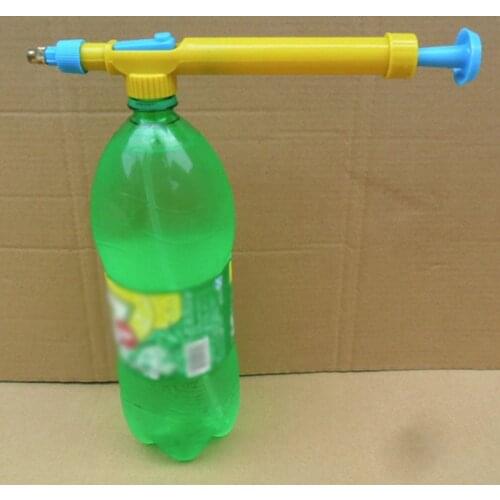 Coke Bottle Interface Plastic Trolley Gun Misting Nozzle Manual Spray Watering Head Optional Nterface 26mm Agriculture Tools