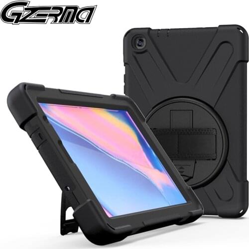 Shockproof Case For Samsung Galaxy Tab A 8.0 2019 S Pen SM-P200/P205 Silicon Stand Cover For Samsung Galaxy Tab A Tablet Case