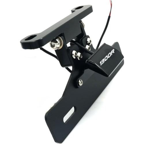 License Plate Holder frame LED Light For SUZUKI GSX1300R HAYABUSA 2008-2020 2019 2018 2017 2016 Motorcycle