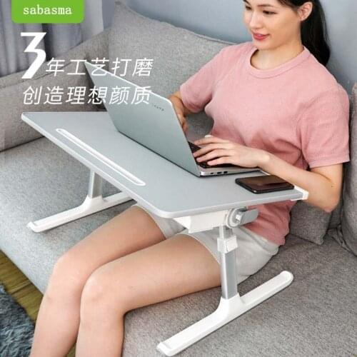 Vertical laptop table folding desk on bed dormitory study table lifting small table board game table