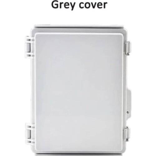 350X250X150 Gray Metal Lock Waterproof Box