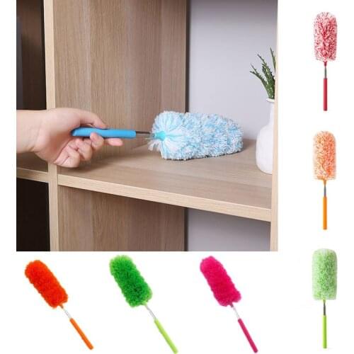 Microfiber Dust removal dusters Retractable Cleaning Brush Soft Duster House cleaning Hotel Car Dust brush Household cleaning