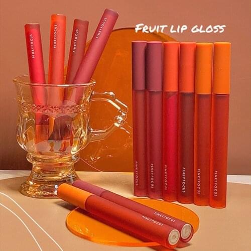 High-Ranking Makeup Long Lasting Matte Liquid Lipsticks Hydrating Lip Glaze Natural Moisturizer Sexy Waterproof Velvet Lip Gloss