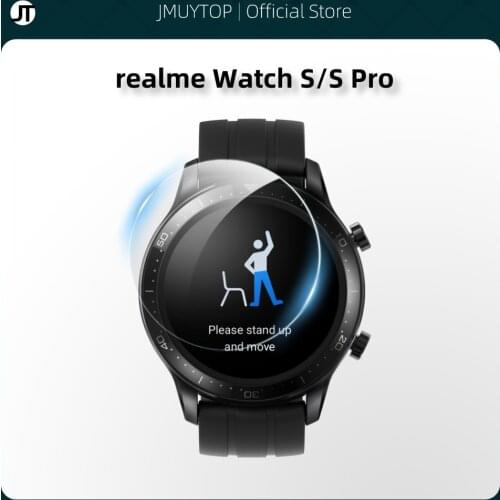 Tempered Glass Curved film for realme Watch S Screen Protector for Smart Watch S Pro