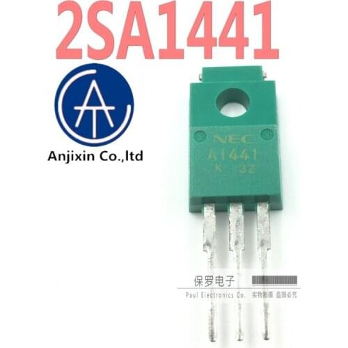 10pcs 100% orginal new transistor 2SA1441 A1441 TO-220F 10A100V in stock