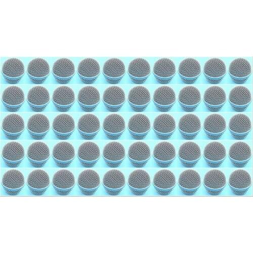 50 pc New Replacement Ball Head Mesh Microphone Grille for Shure BETA58 BETA58A SM 58 SM58S SM58LC