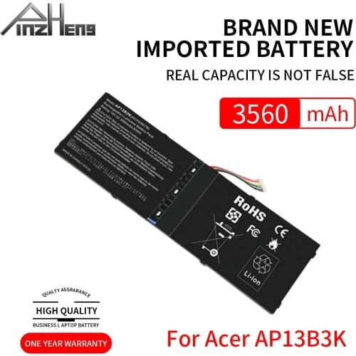 PINZHENG AP13B3K Laptop Battery For Acer Aspire V5 R7 V5-572G V5-573G V5-472G V5-473G V5-552G M5-583P V5-572P R7-571 AP13B8K