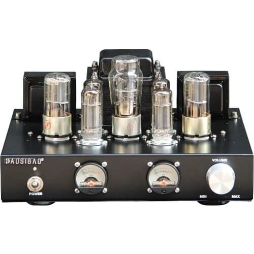 AOSIBAO M2C 5.0 Bluetooth HIFI 6.8W*2 Fever 6p1 Class A single-ended parallel pure tube amplifier manual scaffolding retro tube