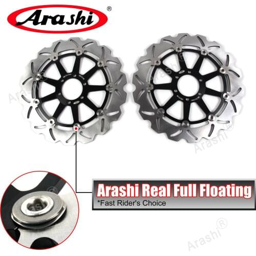Arashi For MOTO GUZZI GRISO 850 2006 BREVA 850 06-08 CNC Floating Brake Disc Rotors BREVA850 2006 2007 2008 NORGE 850 T-GTL 2007