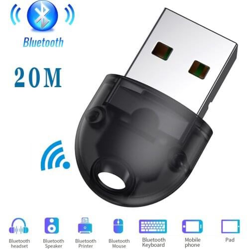 Bluetooth Audio Transmitter USB Dongle Bluetooth 5.0 20m Wireless Adapter Mouse Headphone USB Receiver PC Laptop Transmitter