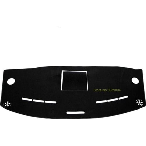 Black Carpet Dashboard Cover Dashmat Dashboard Mat Sun Cover Car Interior Dash Cover For Mercedes Benz Vito 2016-2017