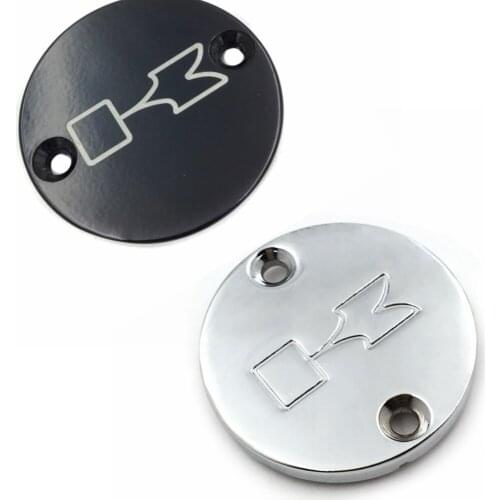 Motorcycle parts chrome Billet Brake Fluid Reservoir Cap for Kawasaki Vulcan 800 1500 2001-2006 1987-2008