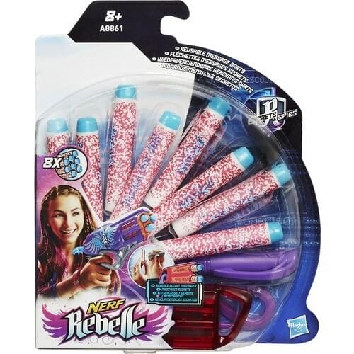 SERESSTORE Nerf Rebelle 8-Piece Spare Message Darts