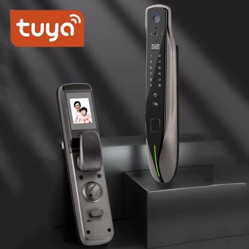 Padlock TUYA Smart Door Lock Digital Code Door Lock Fingerprint with WiFi Smart Life App Hotel Apartment Tuya App Smart Lock