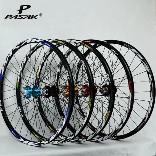 Mountain Bicycle Wheels 29 27.5 26 MTB Wheel Novatec041042 Joytech Hubs Front 2 Rear 4 Sealed Bearing 32 Holes Disc Brake