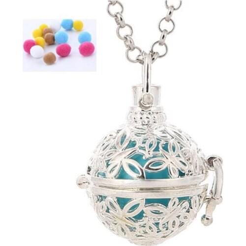 Aromatherapy Lockets Butterfly perfume essential oil diffuser necklace