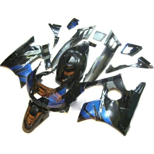 Dor-High quality fairing kit for 91 92 93 94 CBR 600 F2 black blue CBR600 1991 1992 1993 1994 fairings