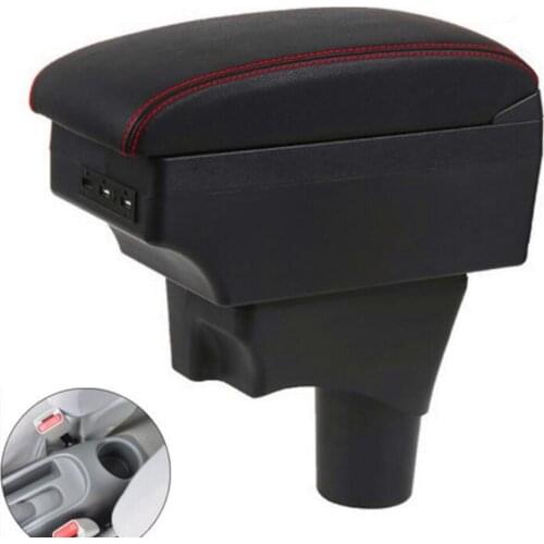 For Car Nissan Sunny March Micra K13 MK4 IV Armrest Box Center console arm elbow support storage box
