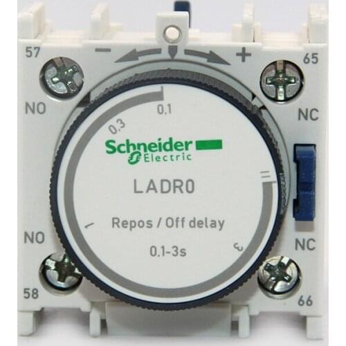 Schneider Electric France LADR0 0.1-3S time delay block LADR0 contactor power outage delay module brand new original