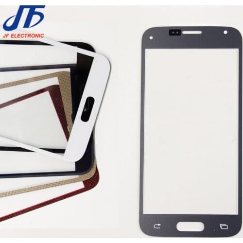 Touch panel Replacement For Samsung Galaxy S5 i9600 G900F S5 Mini G800 G800F front LCD Outer Glass Lens cover 10pcs/lot