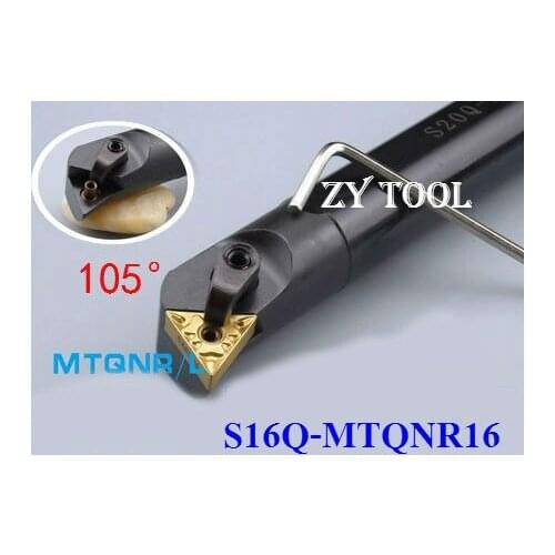 Free shipping S16Q-MTQNR/L16 Internal Turning Tool Factory outlets, the lather,boring bar,Cnc Tools, Lathe Machine Tools