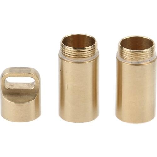 Waterproof Pill Box Bottle Holder Tablet Organizer Container Case 2 Layers