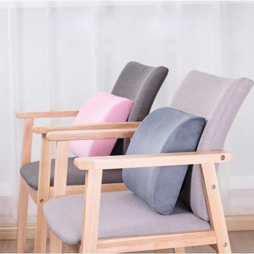 All Season Memory Foam Lumbar Support Breathable Healthcare Vertebral Back Cushion Travel Home Office Car Pillow Relieve Pain