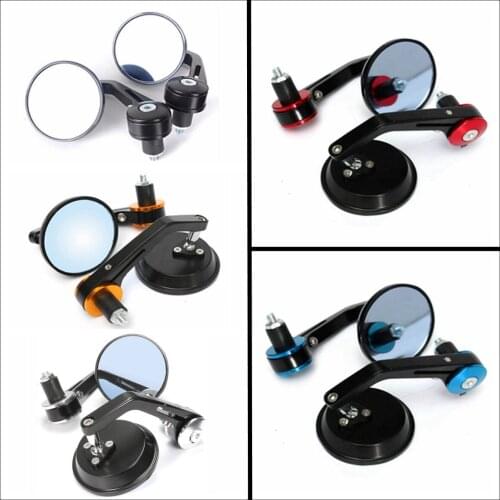 1 pair of universal 7/8" round rod rear view mirror motorcycle motorcycle rearview mirror side view mirror