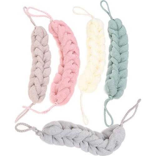 1pcs Bath Shower Body Exfoliate Puff Bath Sponge Scrub Mesh Net Ball Massage Ball Back Scrubber Soft On The Skin