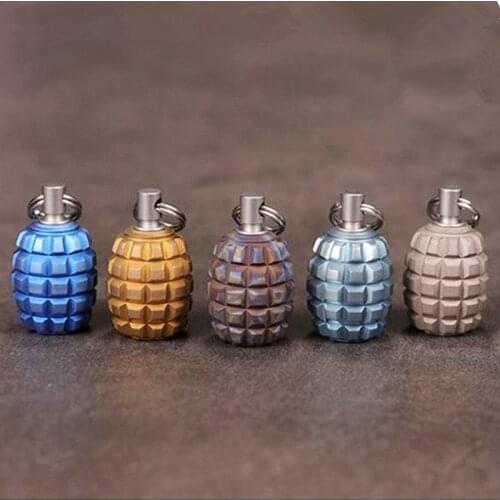 2018 EDC Titanium Alloy Creative Pendant V Pendant DIY Begleri Ear Pick Spoon Fruity Toothpick Knife Beads Umbrella rope pendant