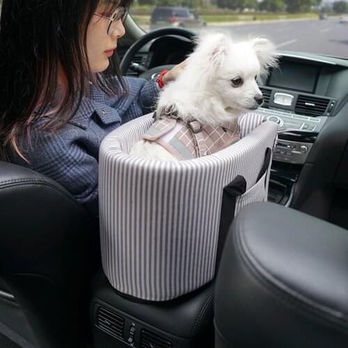 Pet Car Safety Seats Dog Mat Kennel Beds Car Center Console Mats For Dogs Cats Puppy Outdoor Travel Carriers Bag Pet Products