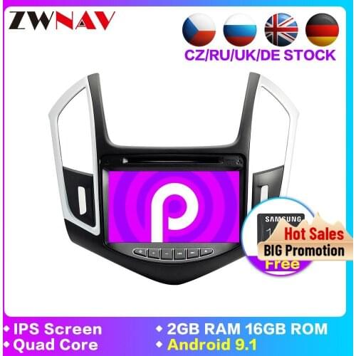 Android 9.1 car dvd gps player for Chevrolet Cruze 2013 2014 2015 DSP radio gps navigation support Bluetooth wifi steering wheel