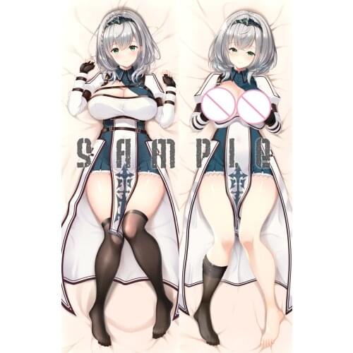 Dakimakura Anime Shirogane Noel （YouTuber） Double-sided Print Life-size Body Pillow