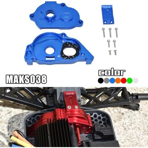 GPM ARRMA 1/10 SENTON KRATON 4S ARA102690 Accessories Aluminum Alloy Rear Main Gear Protection Gearbox AR310874 RC Car Parts