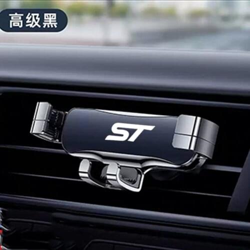 For ford focus st 2013 2018 2019 2020 Car Accessories Metal Phone Holder Car Navigation Mobile Phone Holder Bracket Support