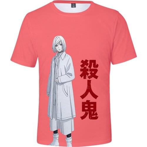 Akudama Drive T-shirt 3D O-Neck Mens Tshirt Women Summer Short Sleeve Funny Tee Harajuku Streetwear Hip Hop Style Clothes
