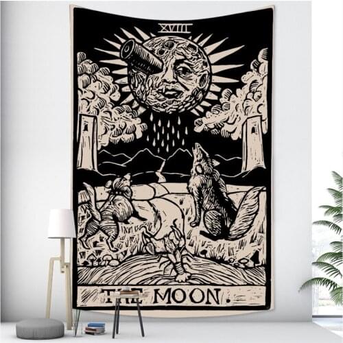 Tapestry Wall Hanging Blankets Sun India Aesthetic Macrame Bohemian India Boho Decor Wall Decor Bedroom Decoration Accessories