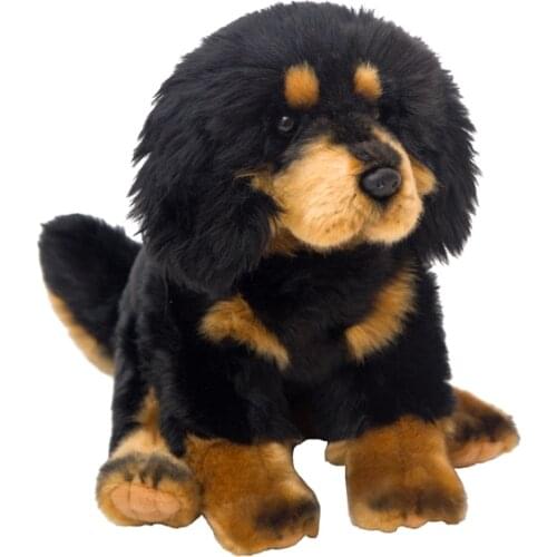 Hot sale Japanese simulation Tibetan Mastiff plush toy dog high quality plush dolls birthday Xmas gift for kids friends