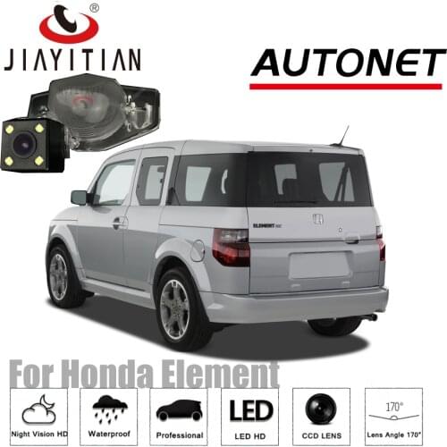 JIAYITIAN Rear View Camera For Honda Element 2003~2011 CCD Night Vision Backup camera Waterproof Parking License Plate camera