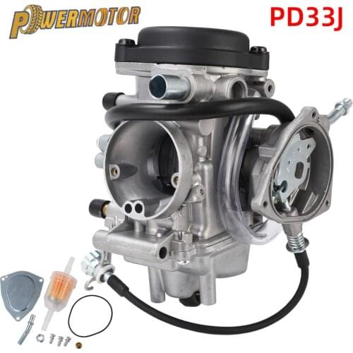 Motorcycle Carburetor PD33J 33mm Carburador Assembly Carb For YAMAHA KODIAK 450 YFM450 4X4 2003-2005 BRUIN 350 2WD4X4 Accessorie