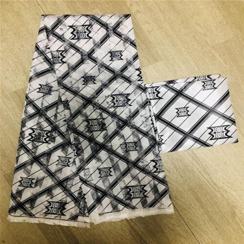 Beautiful Design Imitated Silk Fabric African Print Fabric Nigerian Ankara Fabrics African Wax Prints For Party 6yards ! P10620