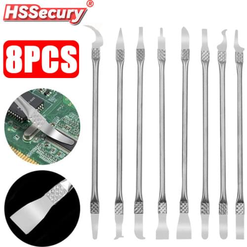 8 in 1 Repair Thin Tools Set IC Chip CPU Metal Remover Burin To Remove For Mobile Phone Computer CPU NAND IC Chip Repair