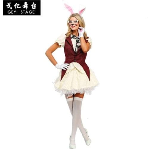 New bunny bar sexy costumes stage halloween dance dressed up bunny cosplay to singer wear womens garb free shipping