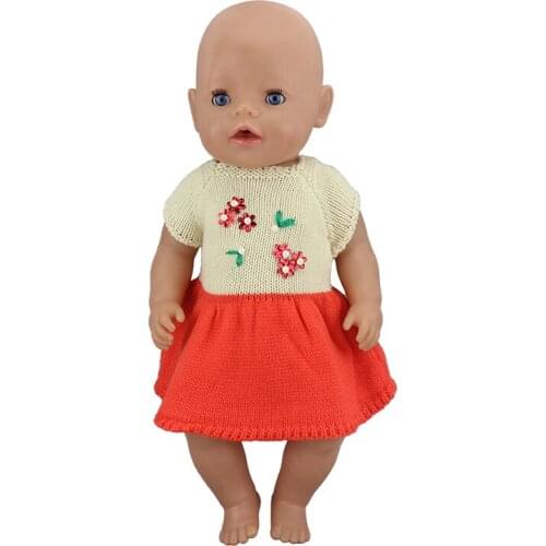 New Sweater Suits Fit For 43cm Reborn Baby Doll 17 inch Doll Clothes